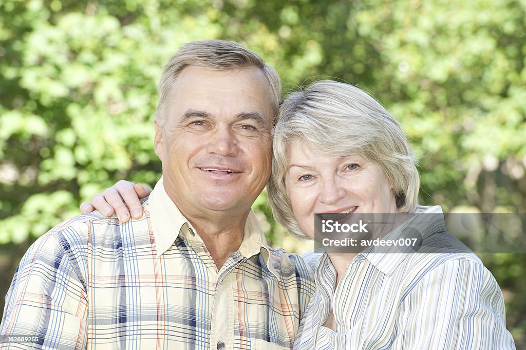 Retrato de um casal de - Royalty-free 50 Anos Foto de stock