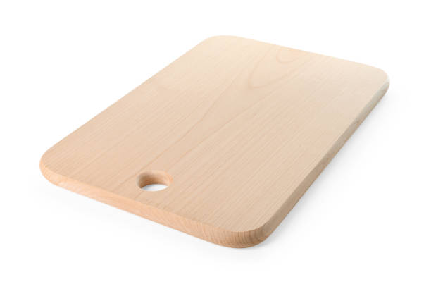 istock One wooden cutting board isolated on white 1828893771