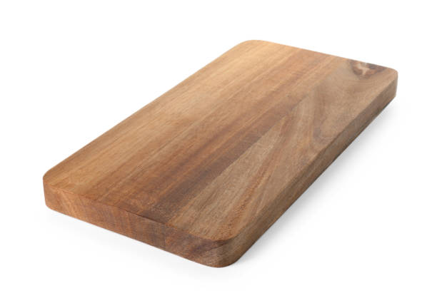 istock One wooden cutting board isolated on white 1828893775