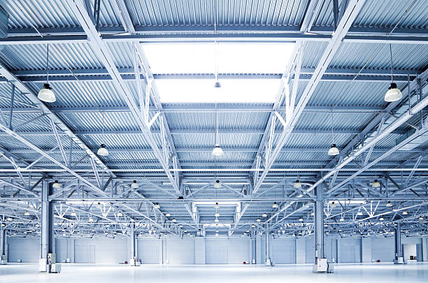 istock empty room of modern storehouse 182889480