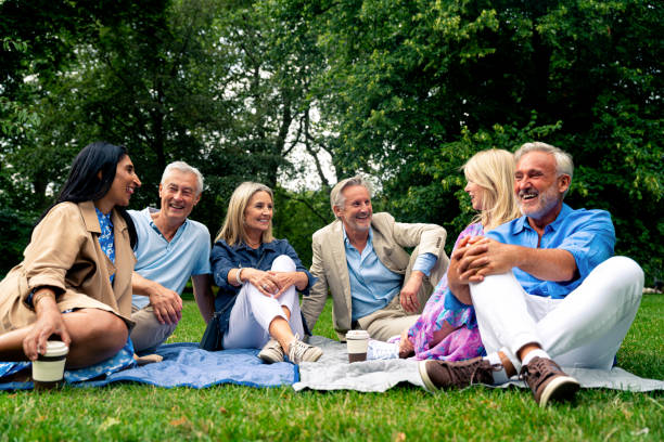 istock Senior group old buddies reunion in London 1828896398