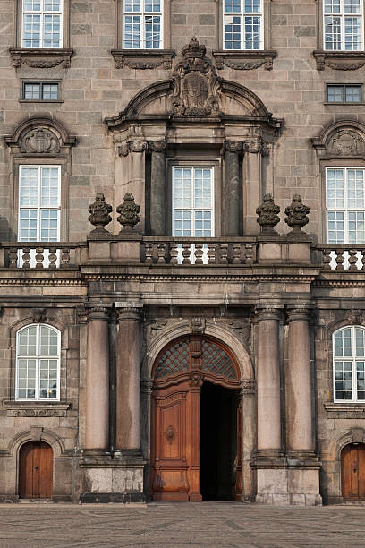 istock Entrance to the Danish parliament 182889663