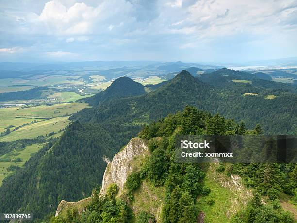 Mountains In Grass Stock Photo - Download Image Now - Cloud - Sky, Cloudscape, Grass