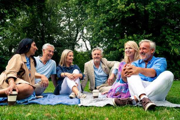istock Senior group old buddies reunion in London 1828898548