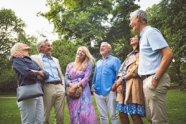 istock Senior group old buddies reunion in London 1828899641