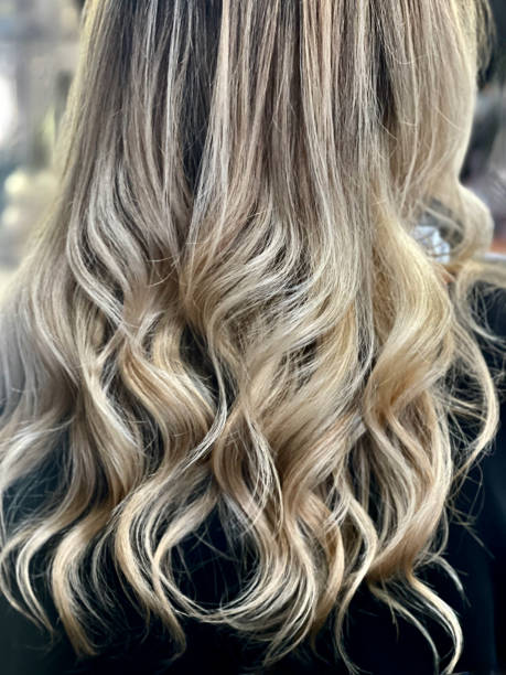 istock Blonde Highlights on Long Hair 1828899673