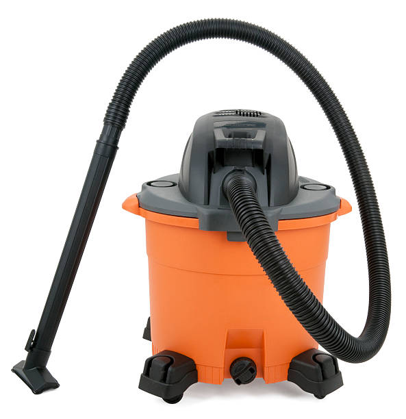 Orange Workshop Vacuum stock photo