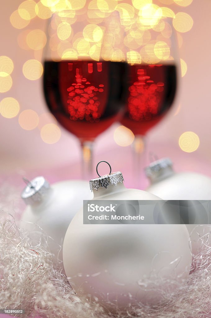 Boules de Noël White - Photo de Alcool libre de droits