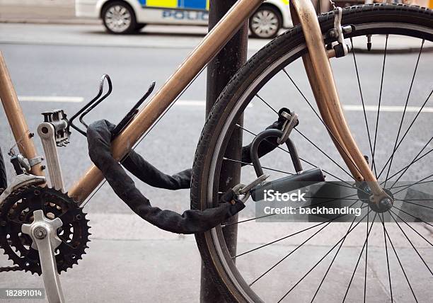 Cycle Security Stock Photo - Download Image Now - Bicycle Lock, Bicycle, Bicycle Frame