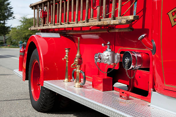 istock Antique Firetruck 182891327