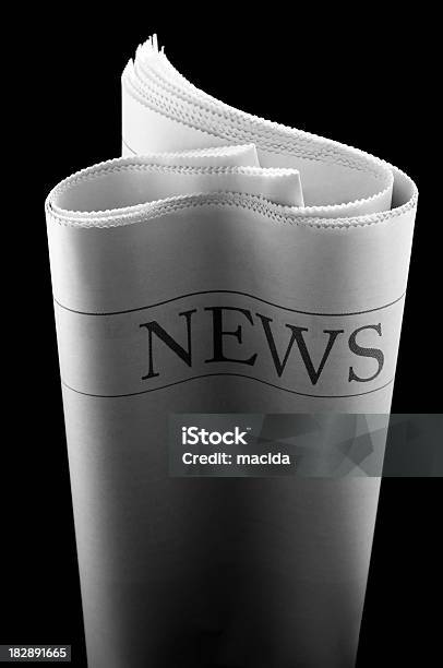 Periódico Foto de stock y más banco de imágenes de Comunicación - Comunicación, Conceptos, En blanco