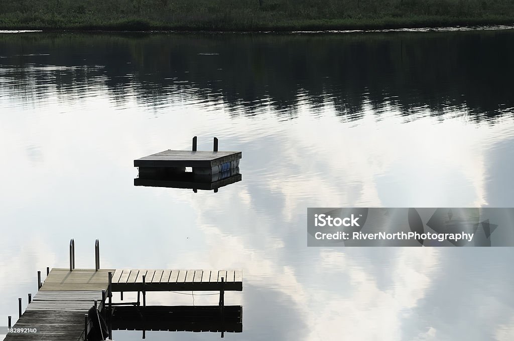 Lago in estate - Foto stock royalty-free di Acqua