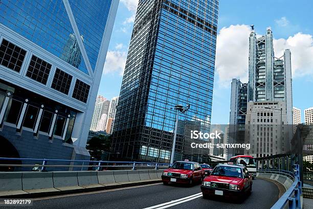Tag Verkehr In Hong Kong Stockfoto und mehr Bilder von Städtische Straße - Städtische Straße, Architektur, Asien