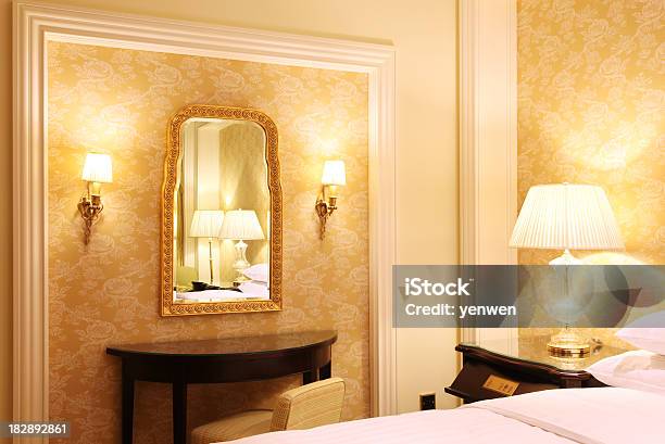 Luxury Classical Bedroom Stock Photo - Download Image Now - Bed - Furniture, Bedroom, Chair