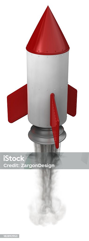 Rocket Einführung - Lizenzfrei Rakete Stock-Foto