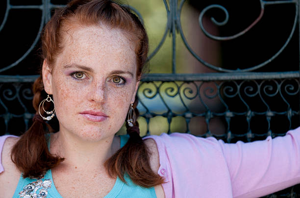 istock Pretty redheaded woman 182893211