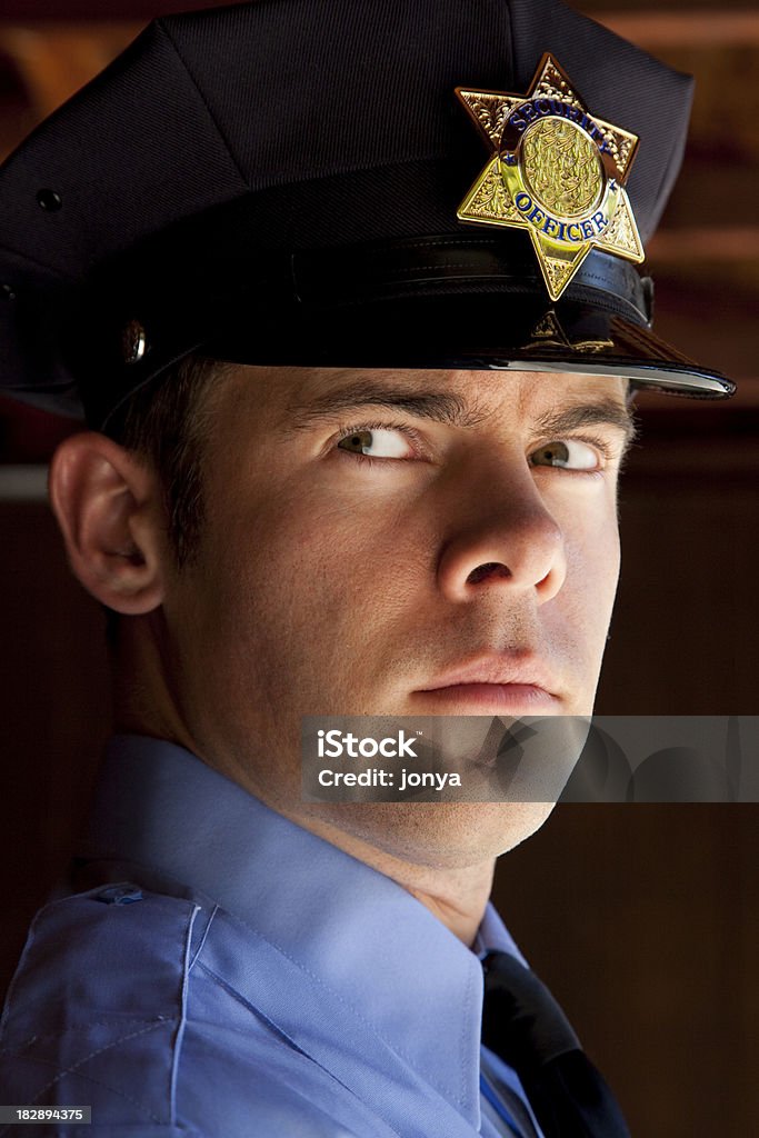 Policial de Guarda - Foto de stock de Distintivo royalty-free