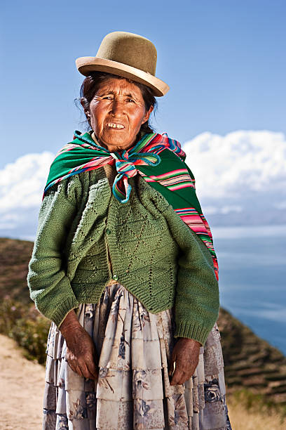 istock Aymara woman on Isla del Sol, Bolivia 182894779