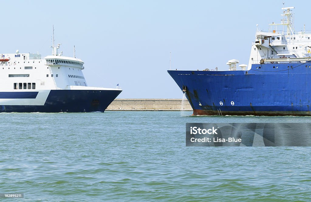 Dois navios - Royalty-free Acidentes e Desastres Foto de stock