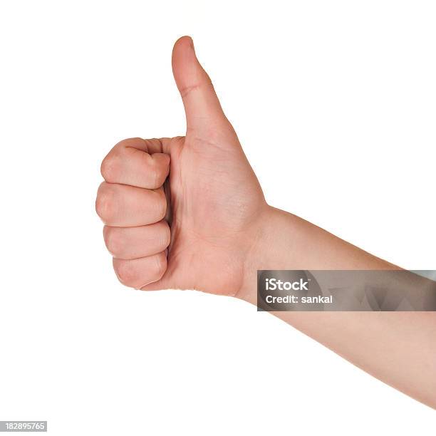 Pulgar Hacia Arriba Foto de stock y más banco de imágenes de Actitud - Actitud, Acuerdo, Alerta