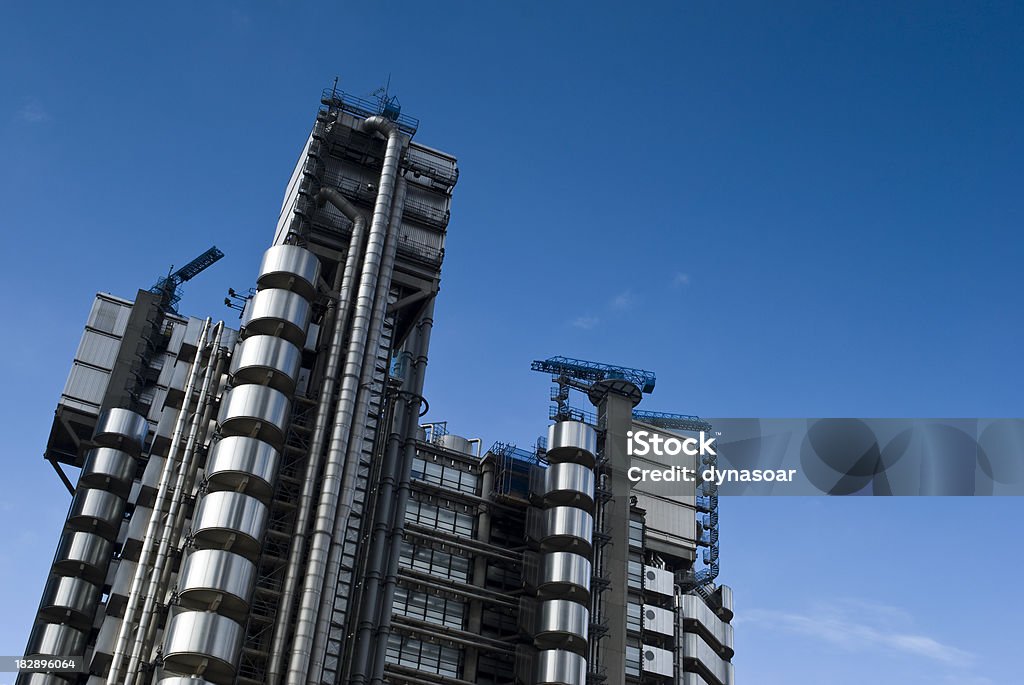 Gratte-ciel de finances de Londres - Photo de Lloyds of London libre de droits