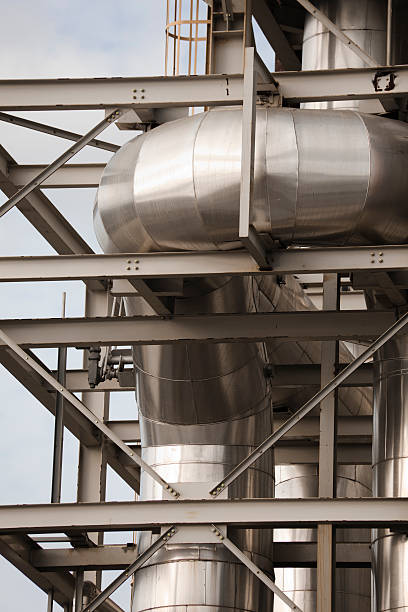istock Gas Pipe, metal tube. 182896158