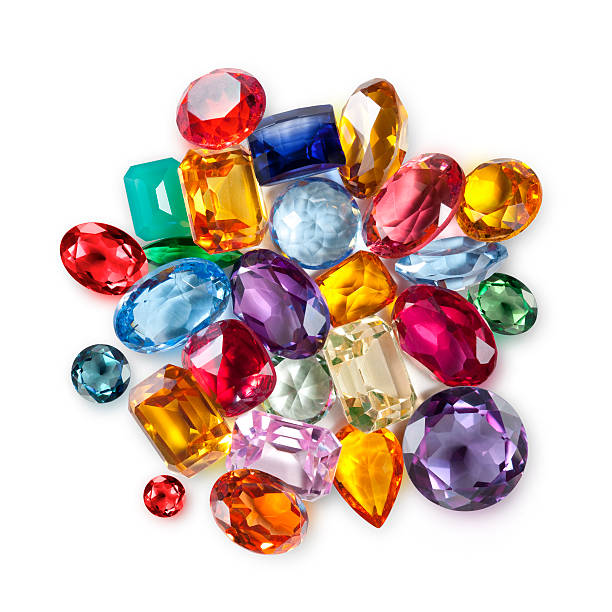 edelsteine - precious gems stock-fotos und bilder