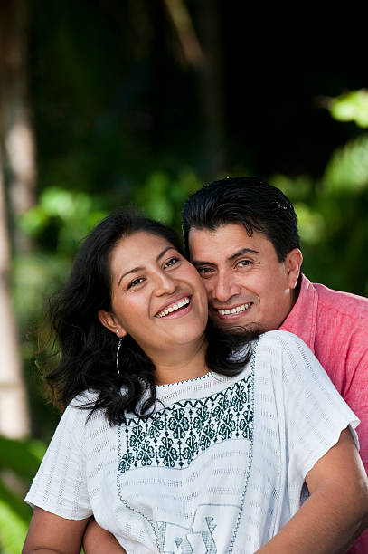 istock Cheerful latin couple 182897156