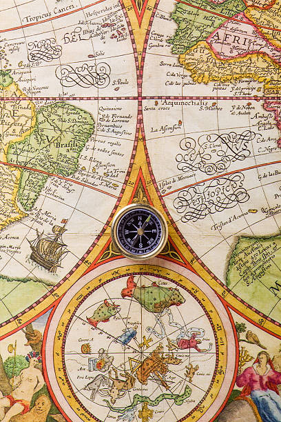 istock World map of Petrus Plancius 182897188