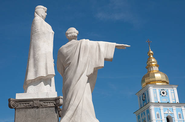 Flèche de l'Église Sainte-Sophie à Kiev - Photo