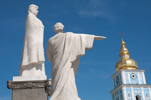 Spire Kościół św. Zofii w Kijowie – zdjęcie