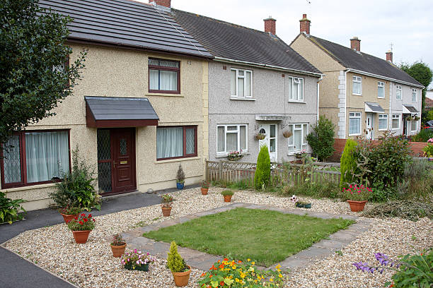 istock Typical UK housing estate semi-detached 182897405