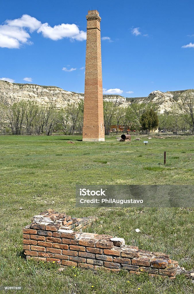 Ruines de vieux abattoir dans le Dakota du Nord - Photo de Dakota du Nord libre de droits