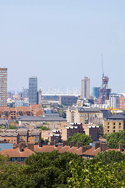 istock London Skyline Regeneration for the Olympics 2012 182897709