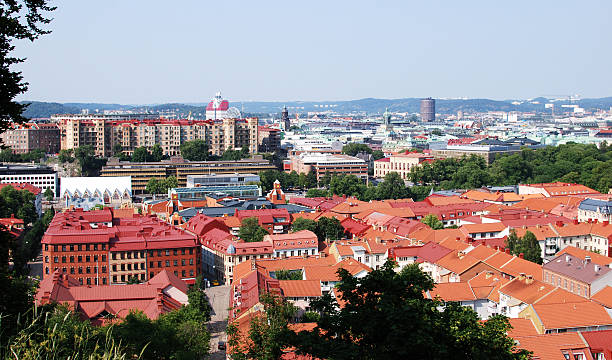 View of G&#246;teborg stock photo