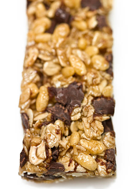istock Dark chocolate almond granola bar 182897976