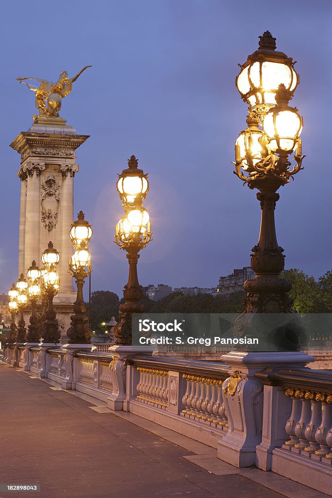 Ponte Alexandre III - Foto de stock de Arquitetura royalty-free