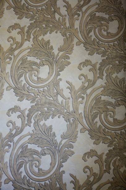istock paper Wallpaper on the wall 1828980590