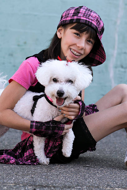 istock Tween Girl and Her Dog 182898309