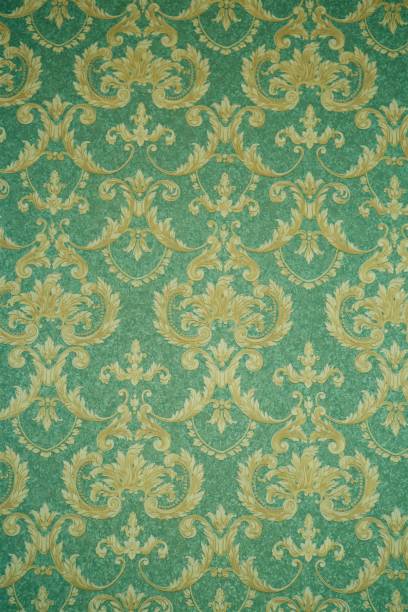 istock paper Wallpaper on the wall 1828984223
