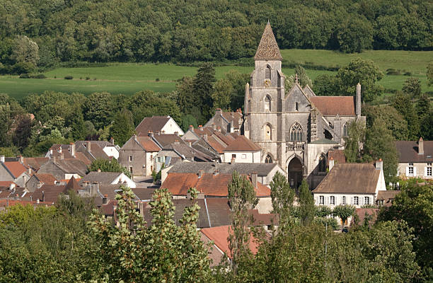 istock Church at Saint-Seine-l'Abbaye 182898581