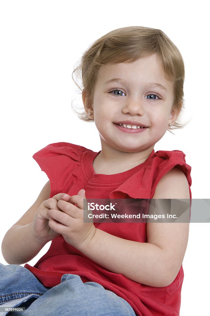 Sorridente Criança pequena - Royalty-free 18 a 23 Meses Foto de stock