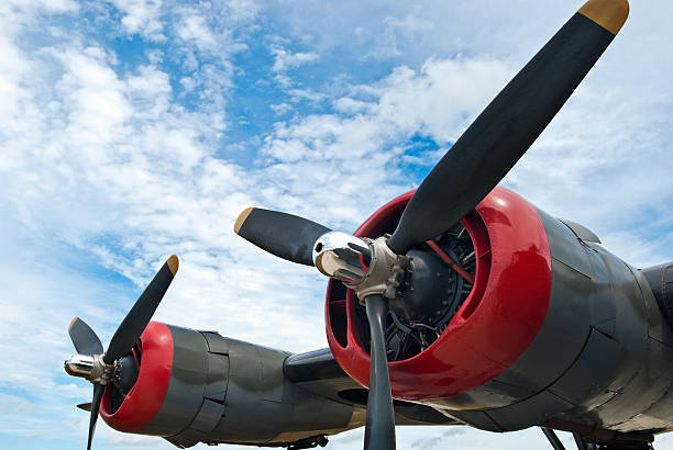 istock Propeller of airplane 182899282