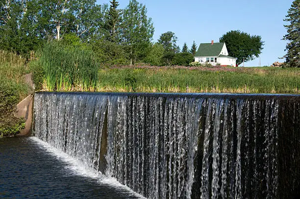 "Rural setting on Prince Edward Island, Canada of the restored Glenwood Pond.Similar Images:"