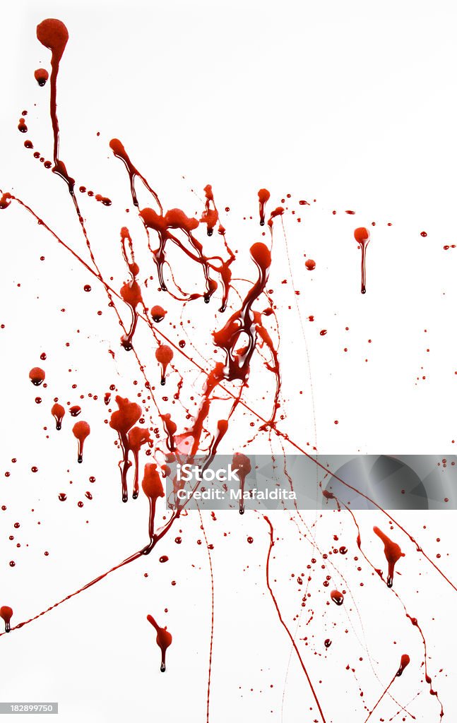 Motivo del sangue - Foto stock royalty-free di Bagnato