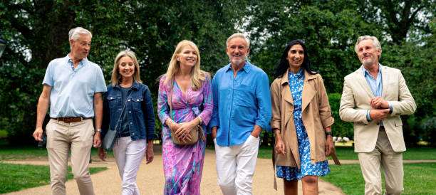 istock Senior group old buddies reunion in London 1828998869