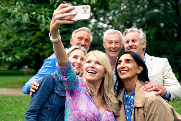 istock Senior group old buddies reunion in London 1829000459