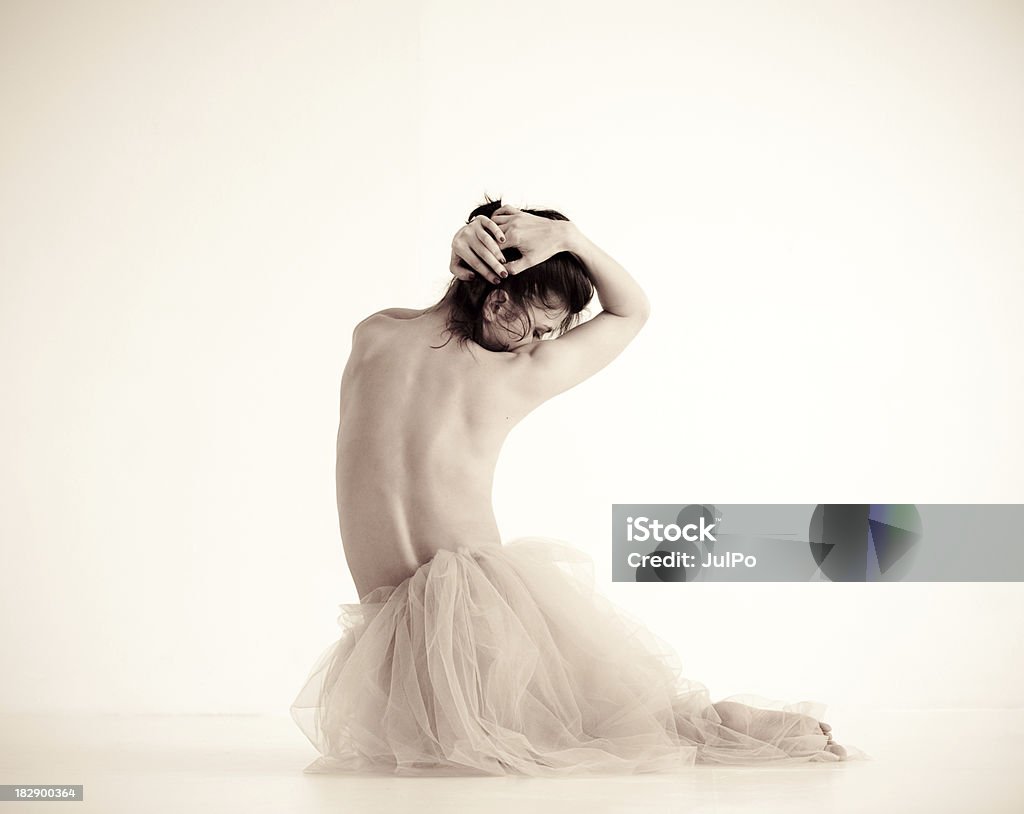 Bailarina de Ballet - Royalty-free Vista Traseira Foto de stock