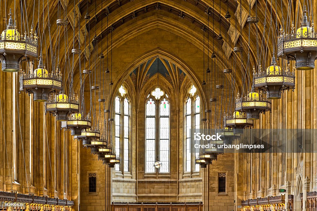 University of Washington Biblioteca Suzzallo - Foto stock royalty-free di University of Washington