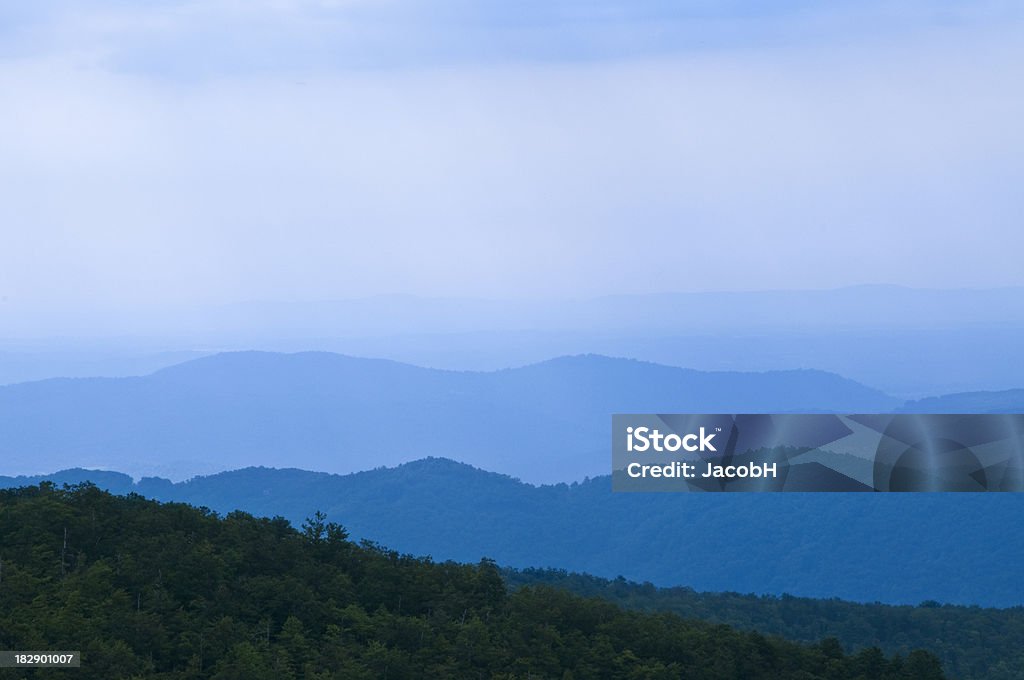 Blue Ridge Mountains - Lizenzfrei Anhöhe Stock-Foto
